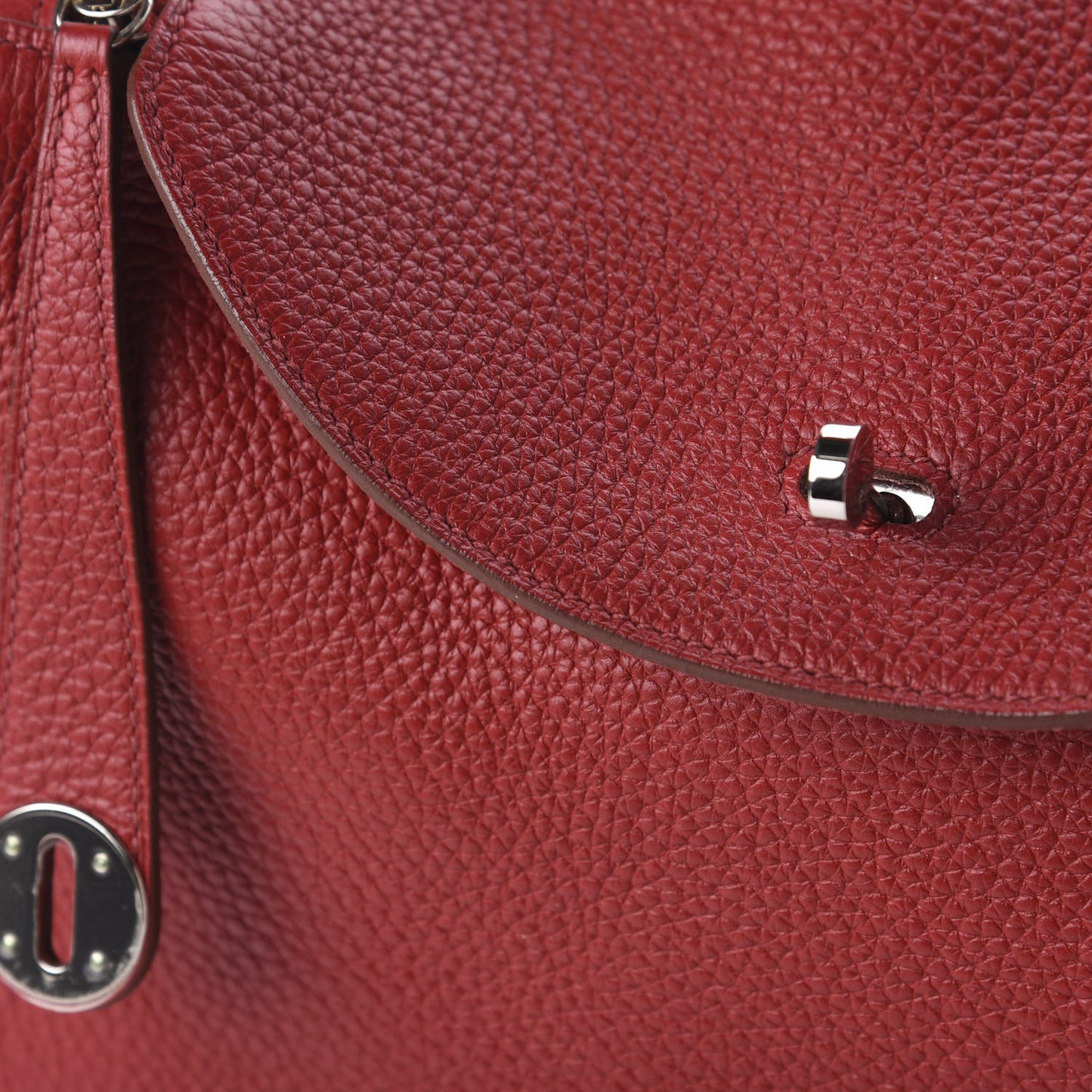 Taurillon Clemence Lindy 30 Rouge Garance