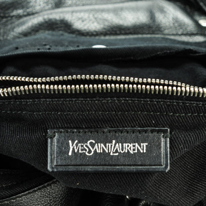 Saint Laurent Calfskin Large Muse Two Black 6 of 7