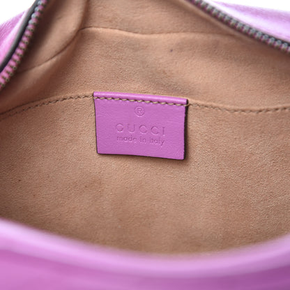 Gucci Calfskin Matelasse Small GG Marmont Chain Shoulder Bag Candy Mousse 5 of 14