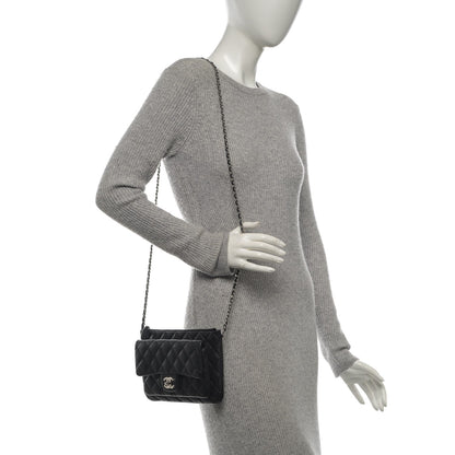 Chanel Caviar Quilted Daily Zip Crossbody Bag Black 2 of 7