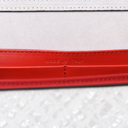 Christian Louboutin Patent Spikes Paloma Clutch White 7 of 16
