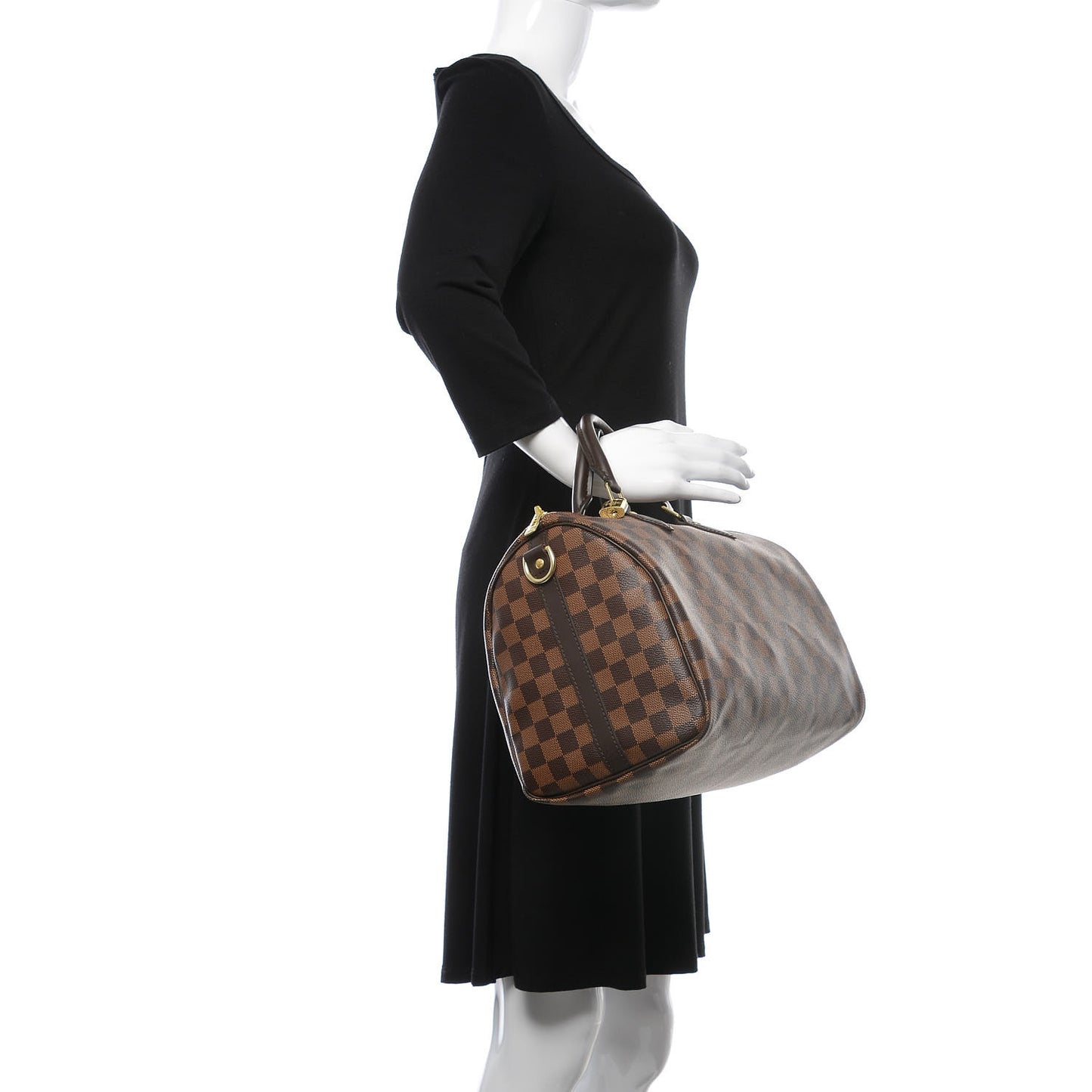 Damier Ebene Speedy Bandouliere 30