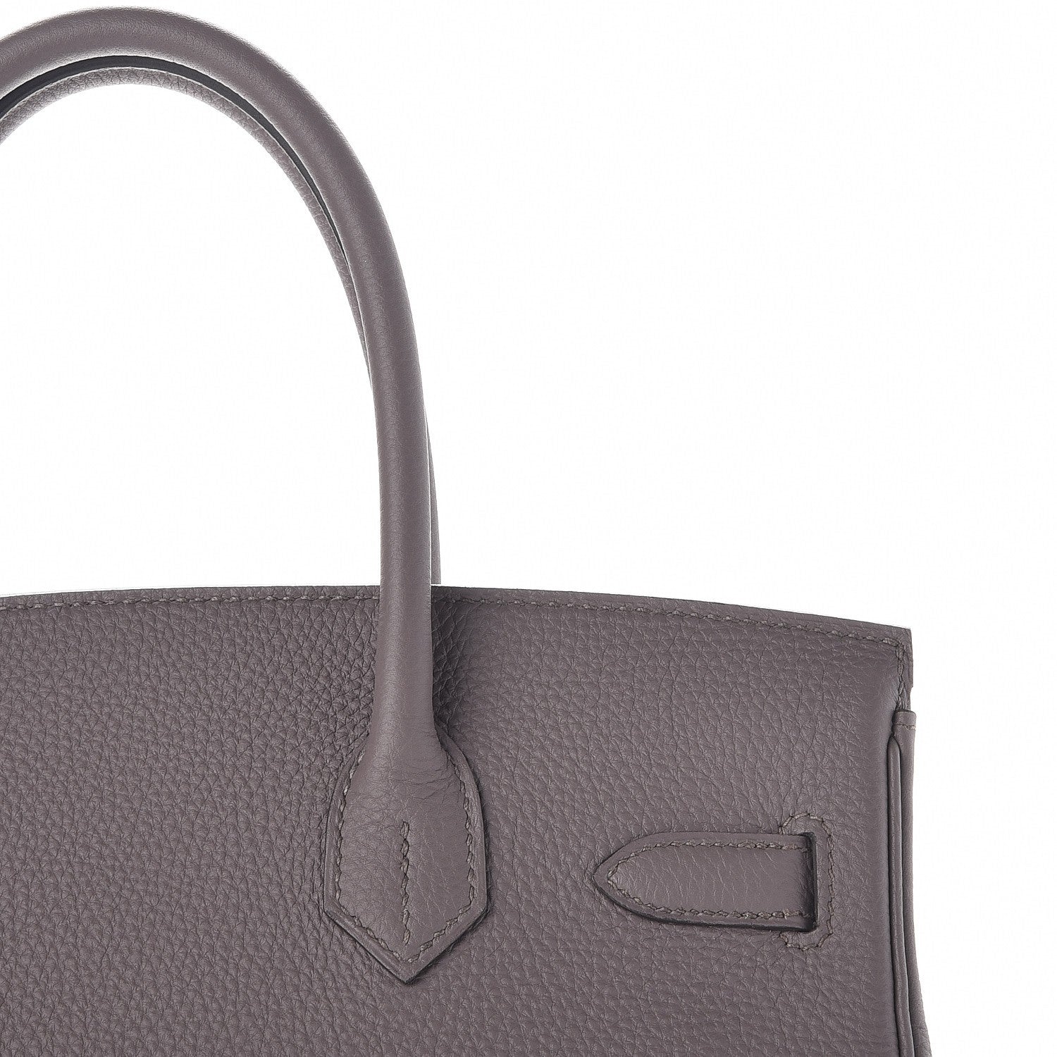 Hermes Togo Birkin 30 Etain 11 of 31