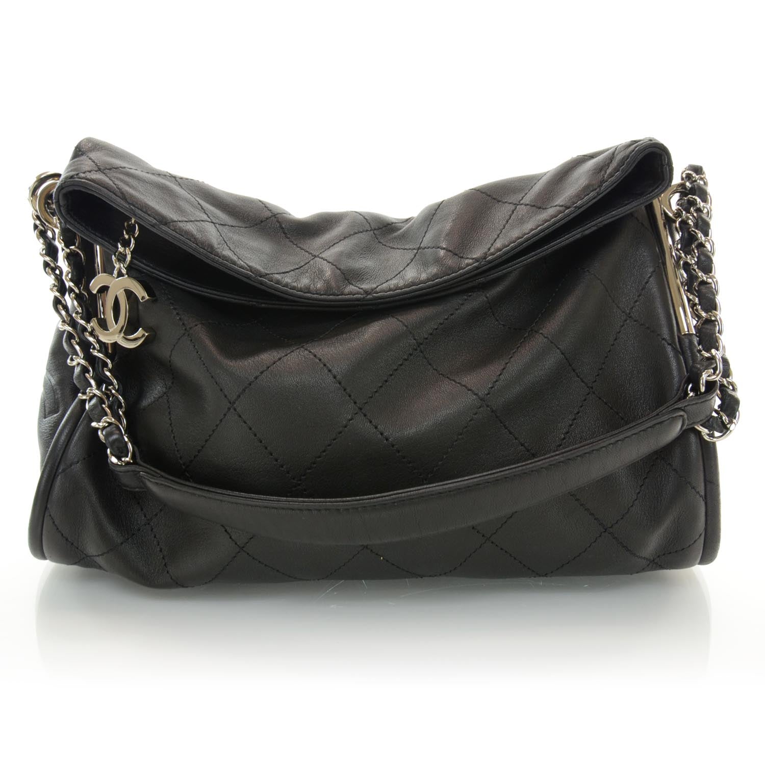 Chanel Lambskin Medium Ultimate Soft Tote Black 1 of 9
