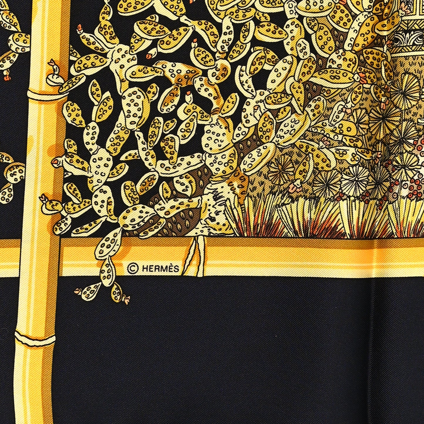 Silk Jardins D’hiver Scarf 90