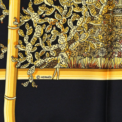 Hermes Silk Jardins D’hiver Scarf 90 4 of 5