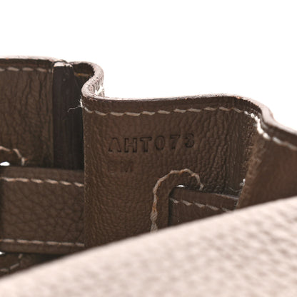 Hermes Togo Kelly Retourne 32 Etoupe 7 of 15