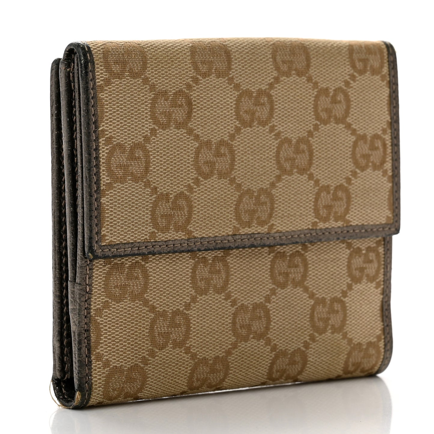Monogram Abbey Compact Wallet Pewter