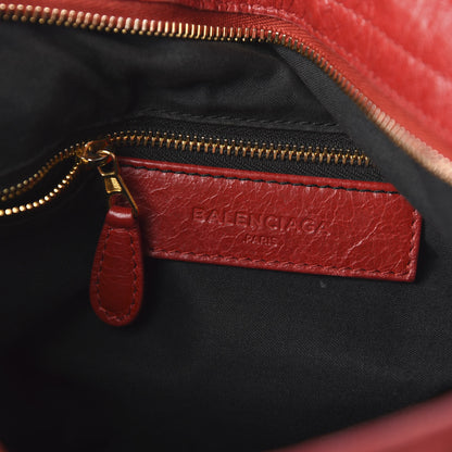 Balenciaga Agneau Giant 12 Gold Hardware Town Rouge Lipstick 8 of 11