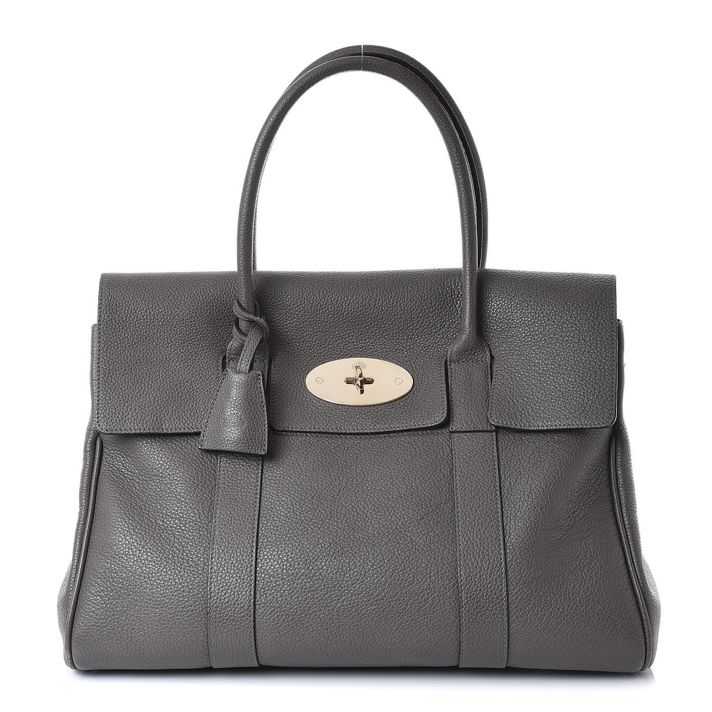 Classic Grain Calfskin Bayswater Mole Grey