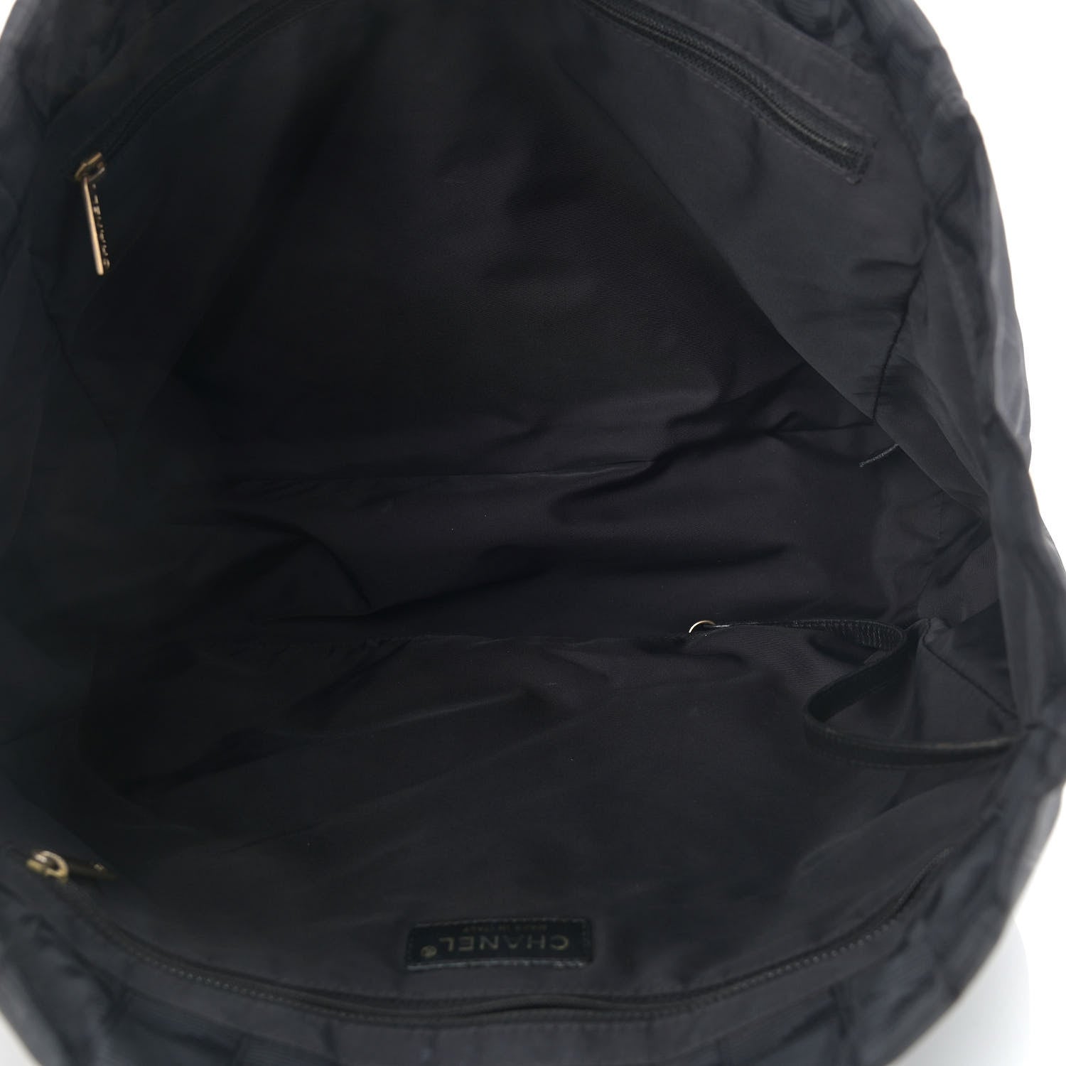 Chanel Nylon Medium Travel Tote Black 5 of 15