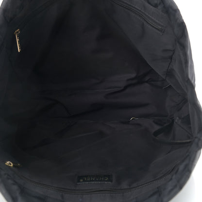 Chanel Nylon Medium Travel Tote Black 5 of 15