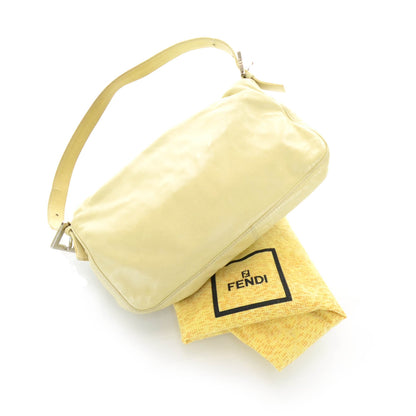 Fendi Leather Baguette Beige 3 of 12