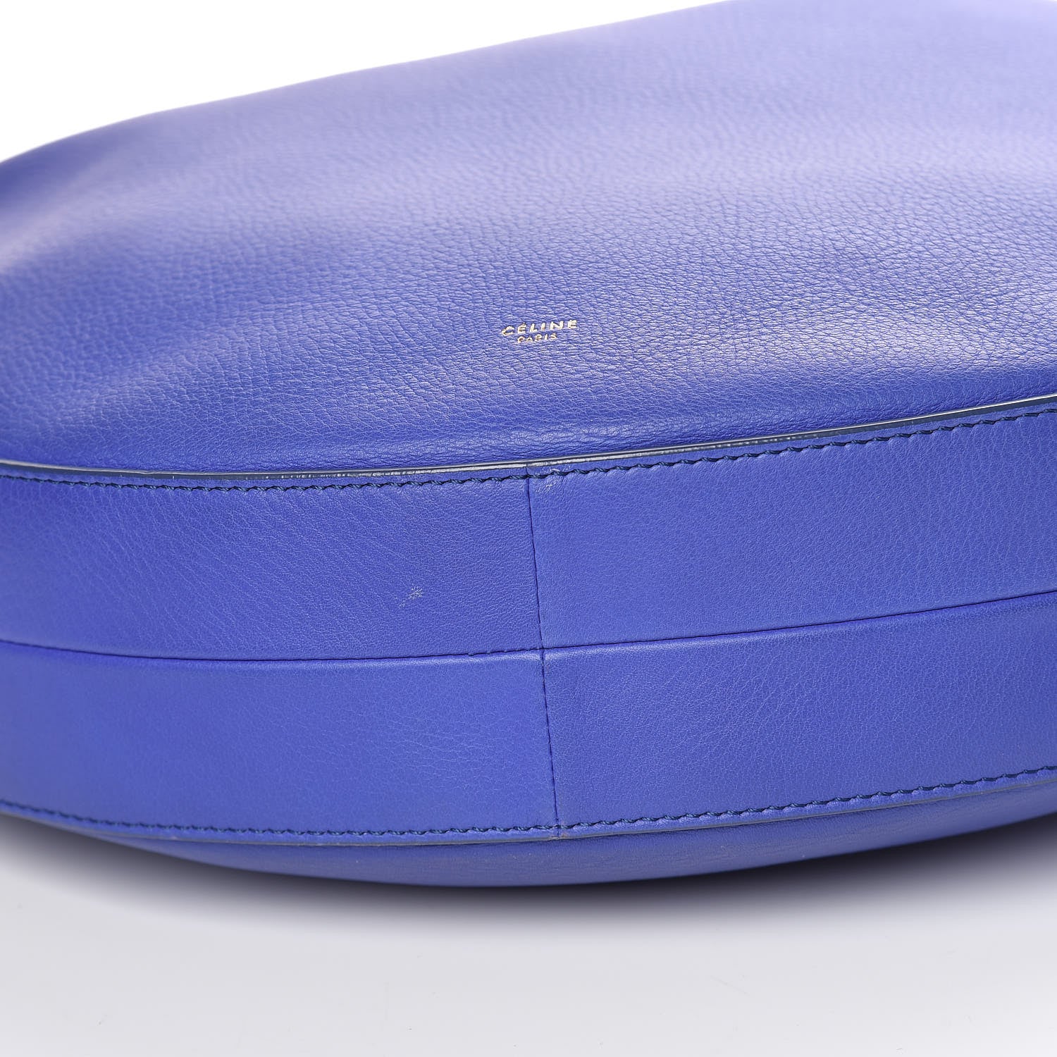 Celine Supple Calfskin Large Hobo Indigo 11 of 12