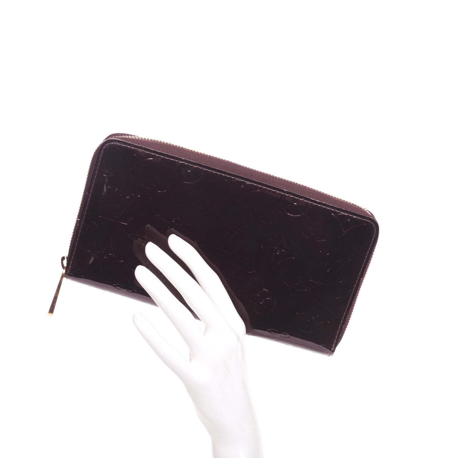 Louis Vuitton Vernis Zippy Wallet Amarante 2 of 7