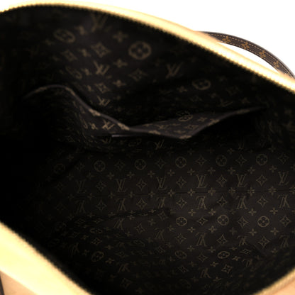 Louis Vuitton Suede Monogram Express MM Hazelnut 5 of 10