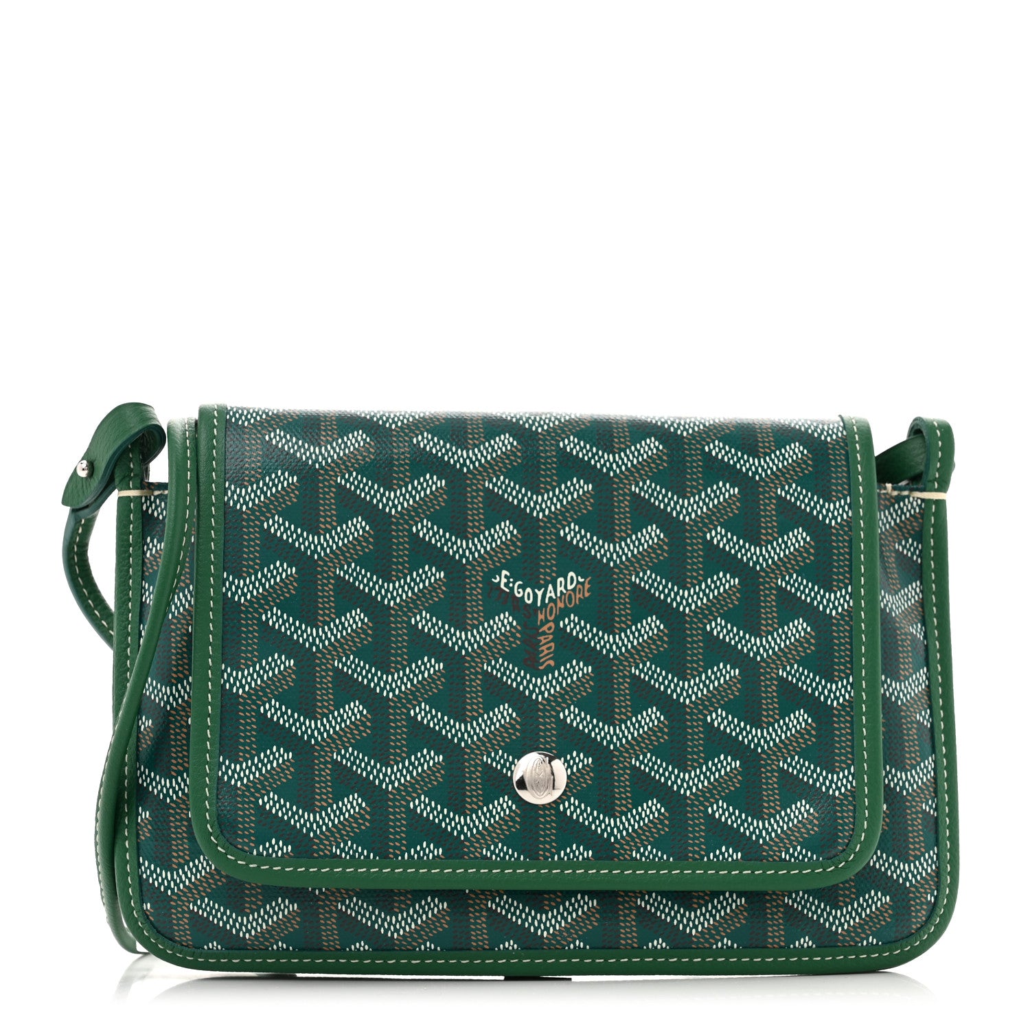 Goyard Goyardine Plumet Wallet Clutch Green 1 of 9