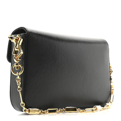 Gucci Azalea Calfskin Crystal Horsebit 1955 Mini Bag	 Black 3 of 10