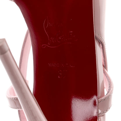 Christian Louboutin Patent So Jenlove 100 Pumps 37 Rosy 7 of 9