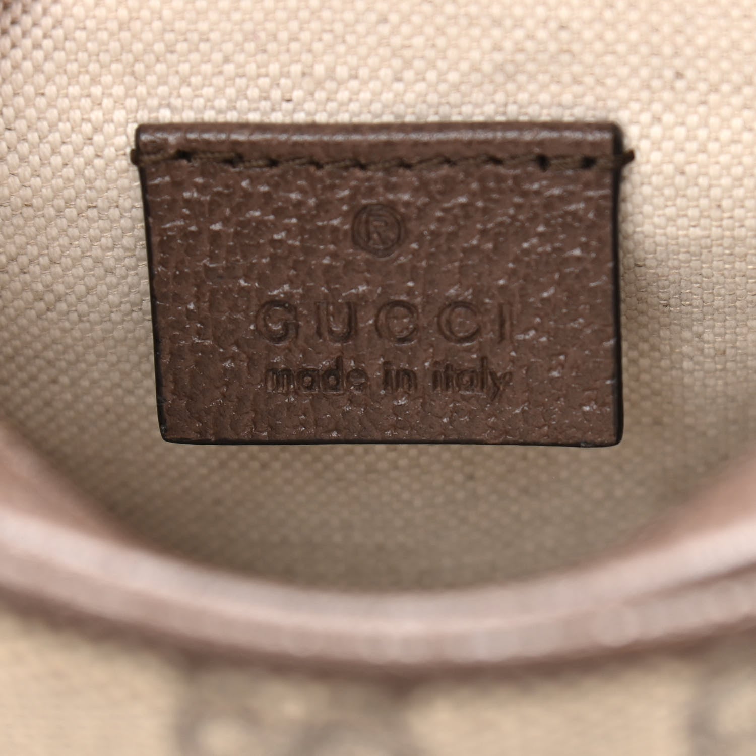 Gucci GG Supreme Monogram Web Mini Ophidia Messenger Brown 6 of 11