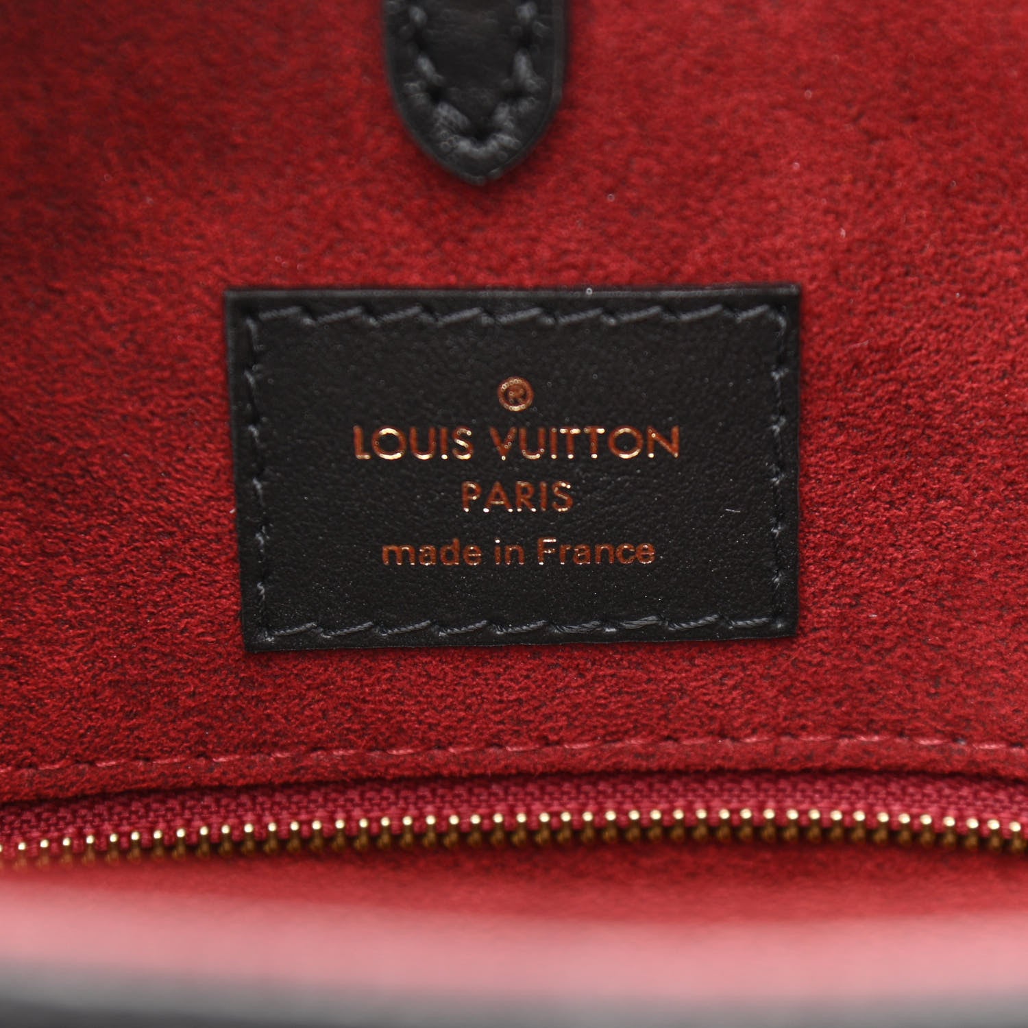 Louis Vuitton Empreinte Monogram Giant Onthego MM Black Beige 6 of 11