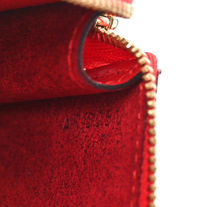 Louis Vuitton Epi Pochette Accessories 24 Castillan Red 6 of 9