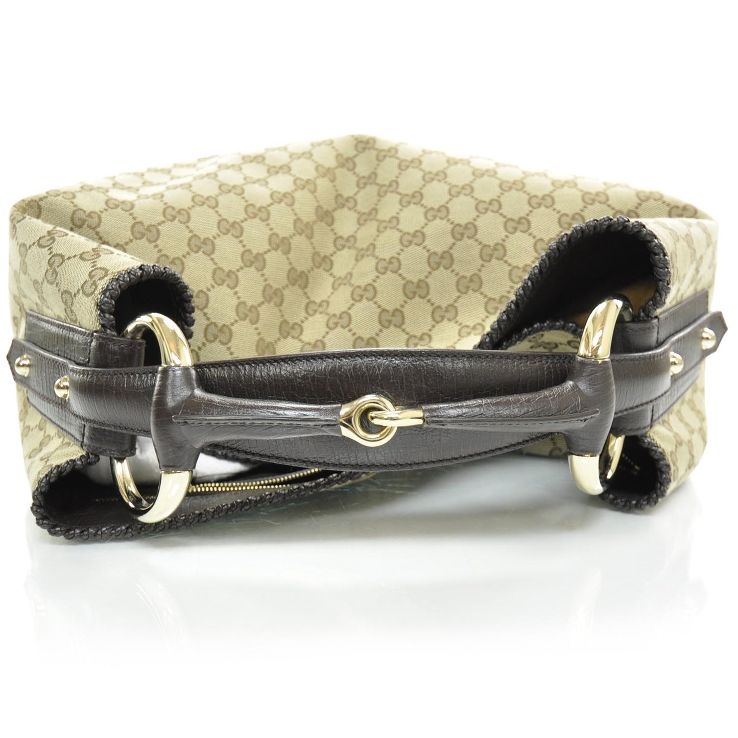 Monogram Large Horsebit Chain Hobo