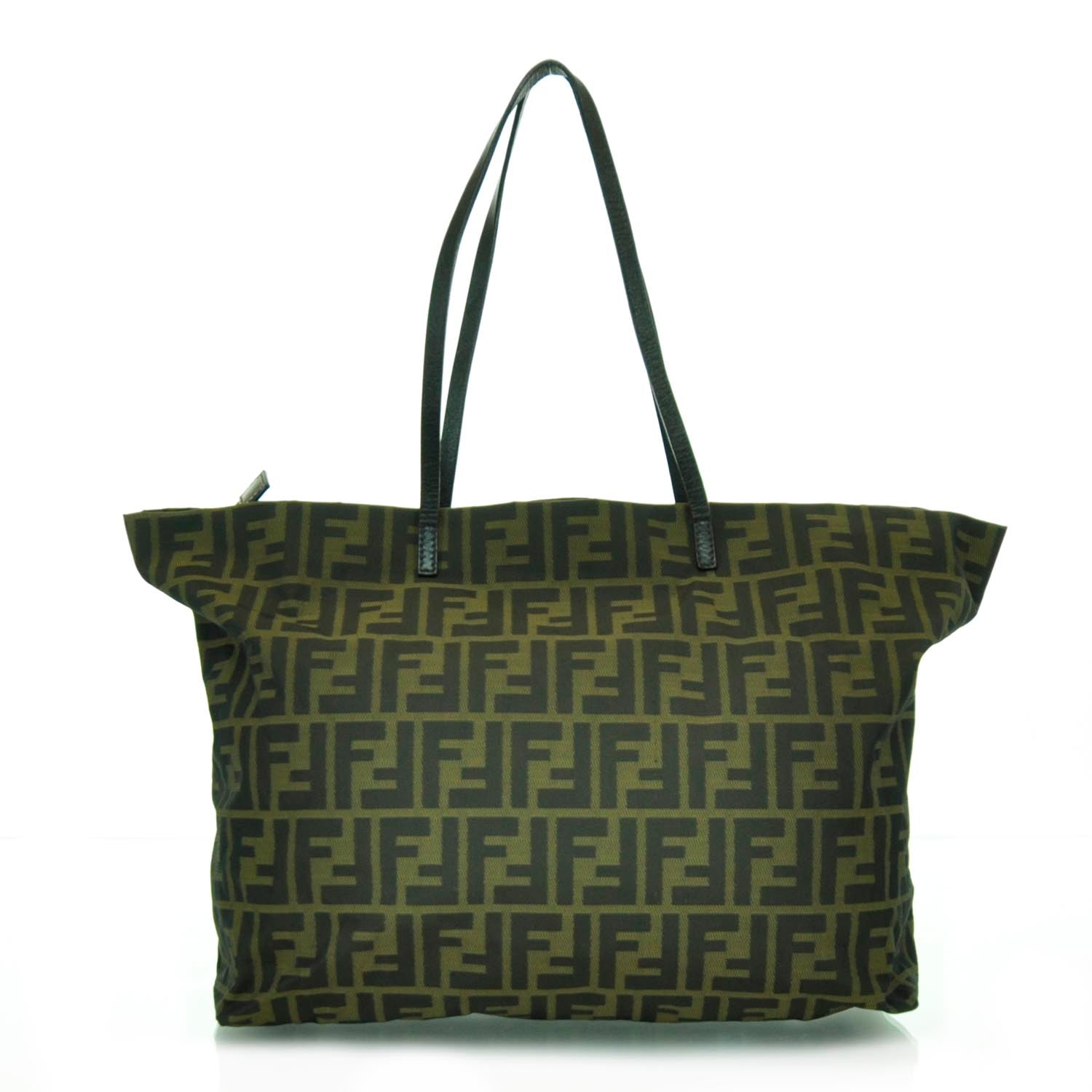 Fendi Zucca Tote Tobacco 1 of 10
