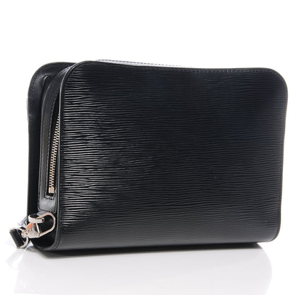 Louis Vuitton Epi Hoche Wristlet Black 3 of 9