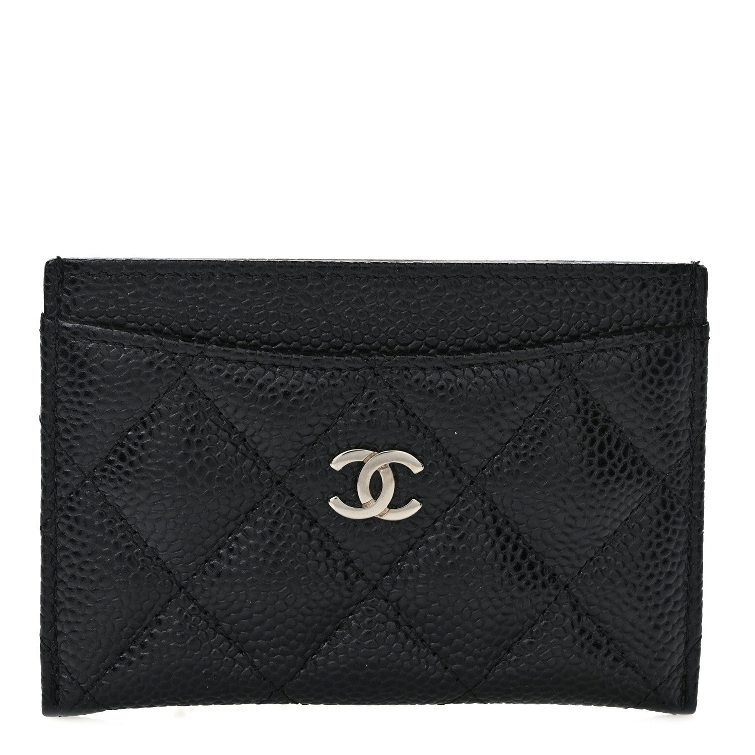 Chanel Caviar Quilted Card Holder Black 1 of 8