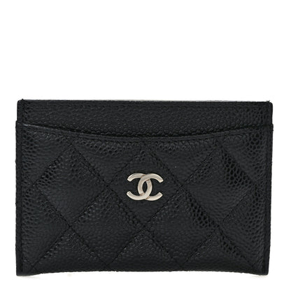Chanel Caviar Quilted Card Holder Black 1 of 8