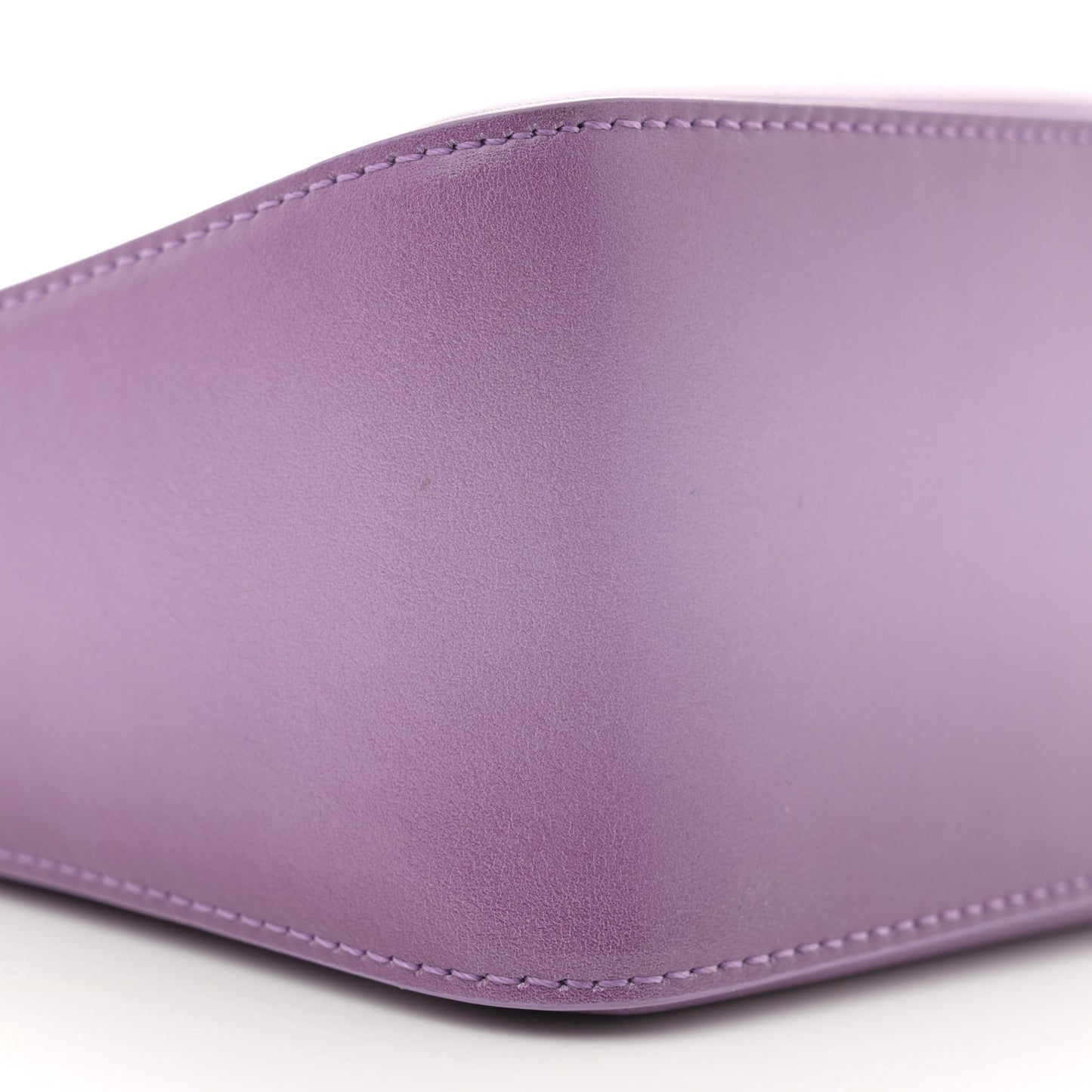 Smooth Calfskin Small Moon Cut Out Shoulder Bag Mauve