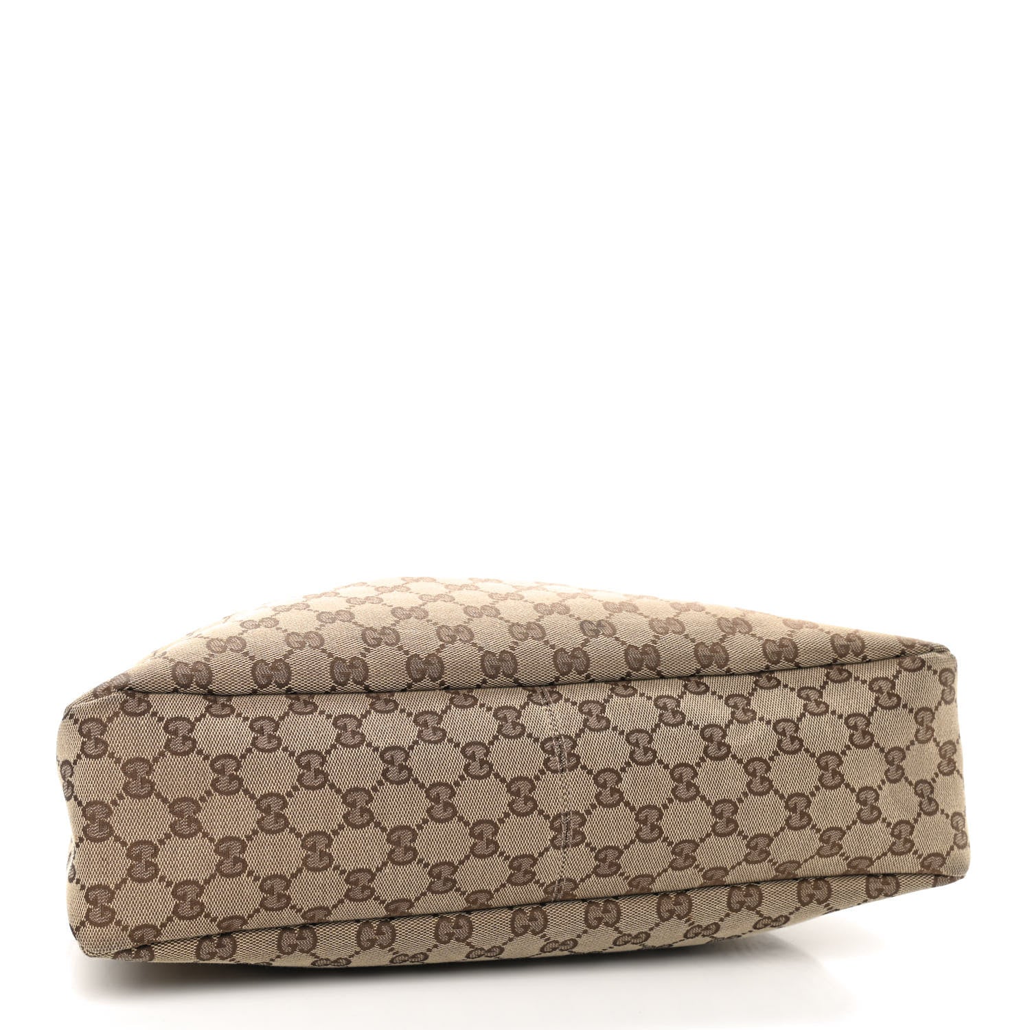 Gucci Monogram Medium Horsebit Chain Hobo Dark Brown 4 of 10