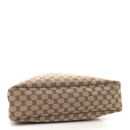 Gucci Monogram Medium Horsebit Chain Hobo Dark Brown 4 of 10