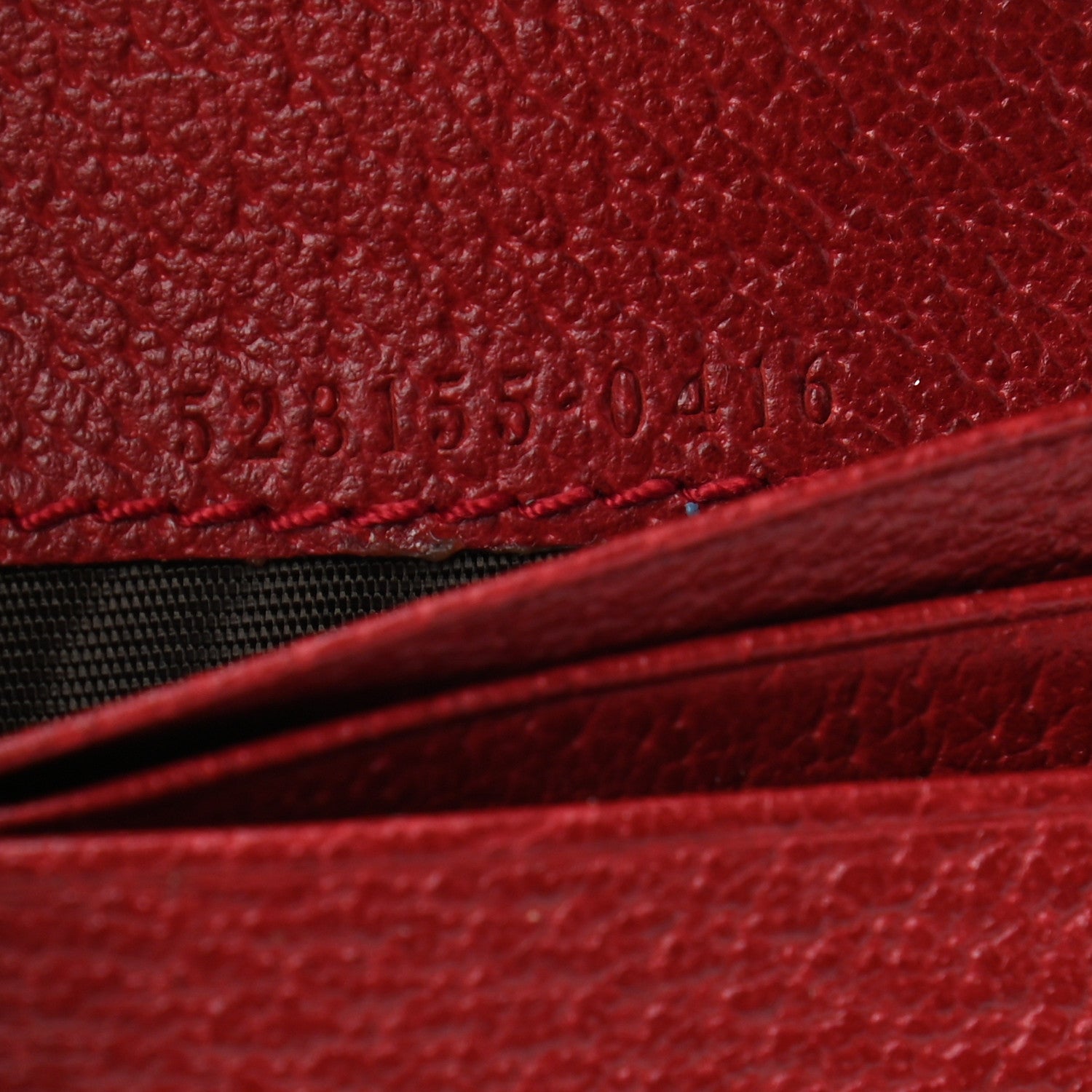 Gucci GG Supreme Monogram Flora Web Ophidia Card Case Red 7 of 7