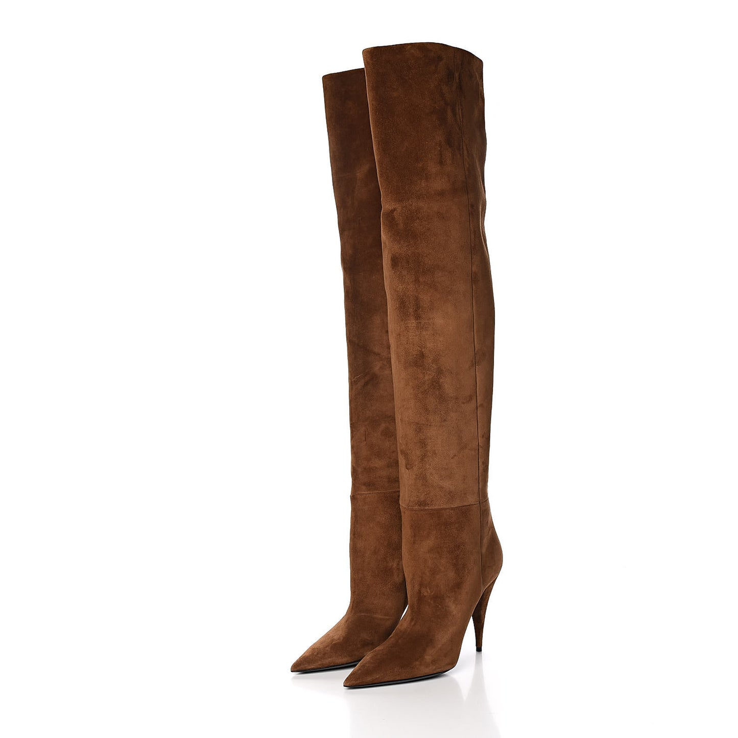 Suede Kiki Over The Knee Boots 38.5 Brown