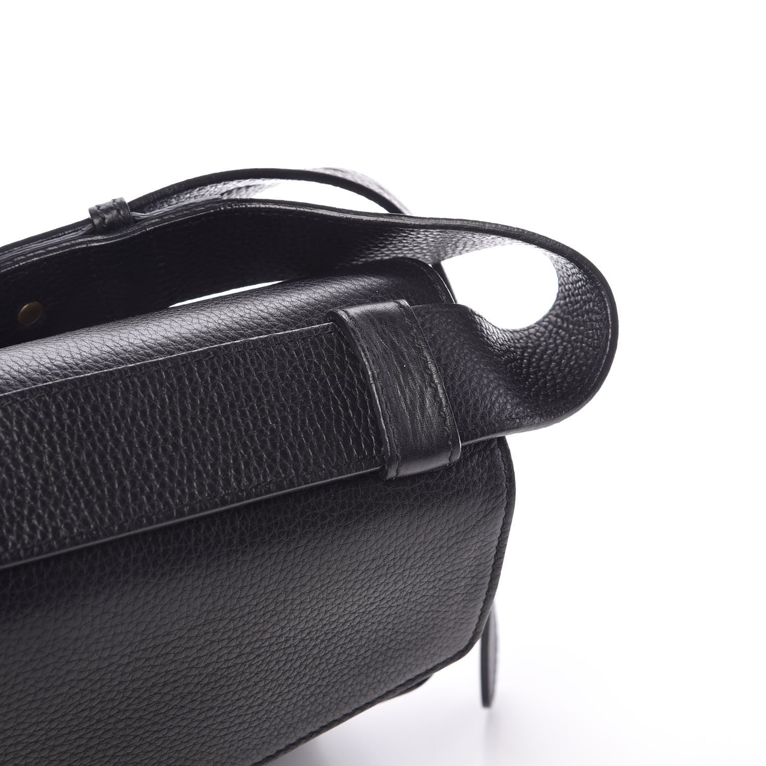 Gucci Cellarius Calfskin GG Marmont Shoulder Bag Black 13 of 14