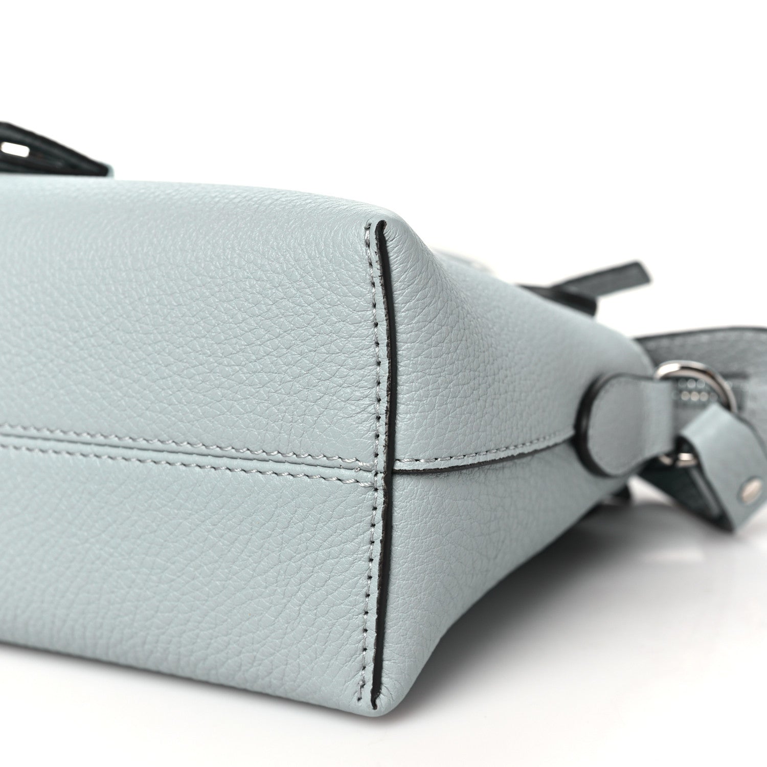 Fendi Cuoio Romano Selleria Sintetica Tape Stitch Mini By The Way Boston Bag Anice 9 of 9