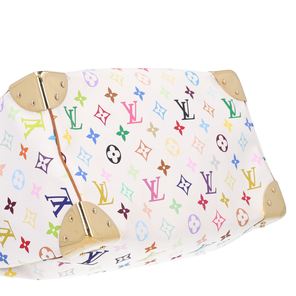 Monogram Multicolor Speedy 30 White
