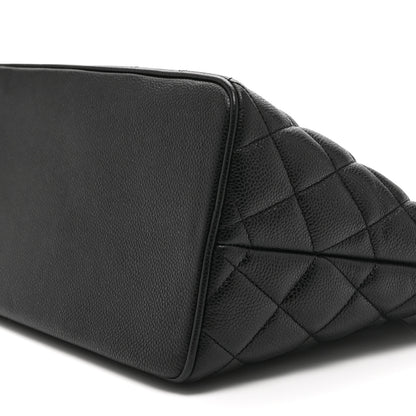 Chanel Caviar Quilted Medallion Tote Black 10 of 11