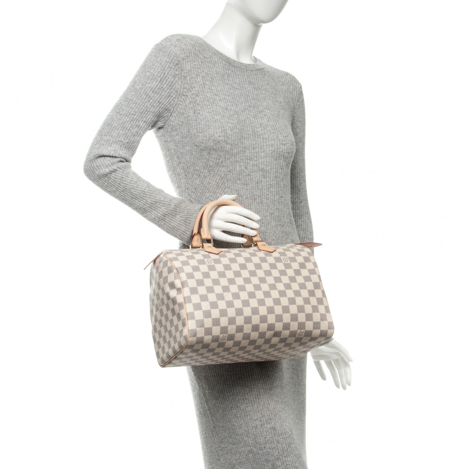 Louis Vuitton Damier Azur Speedy 30 2 of 8