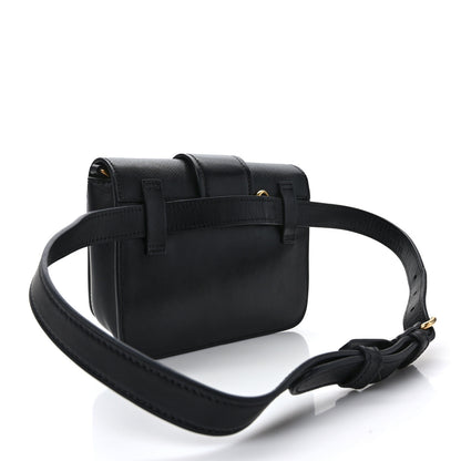 Prada Saffiano City Calf Cahier Belt Bag Black 3 of 12