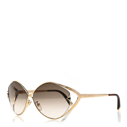 Louis Vuitton Metal Laurel Sunglasses Z0410U Brown Glitter 1 of 7