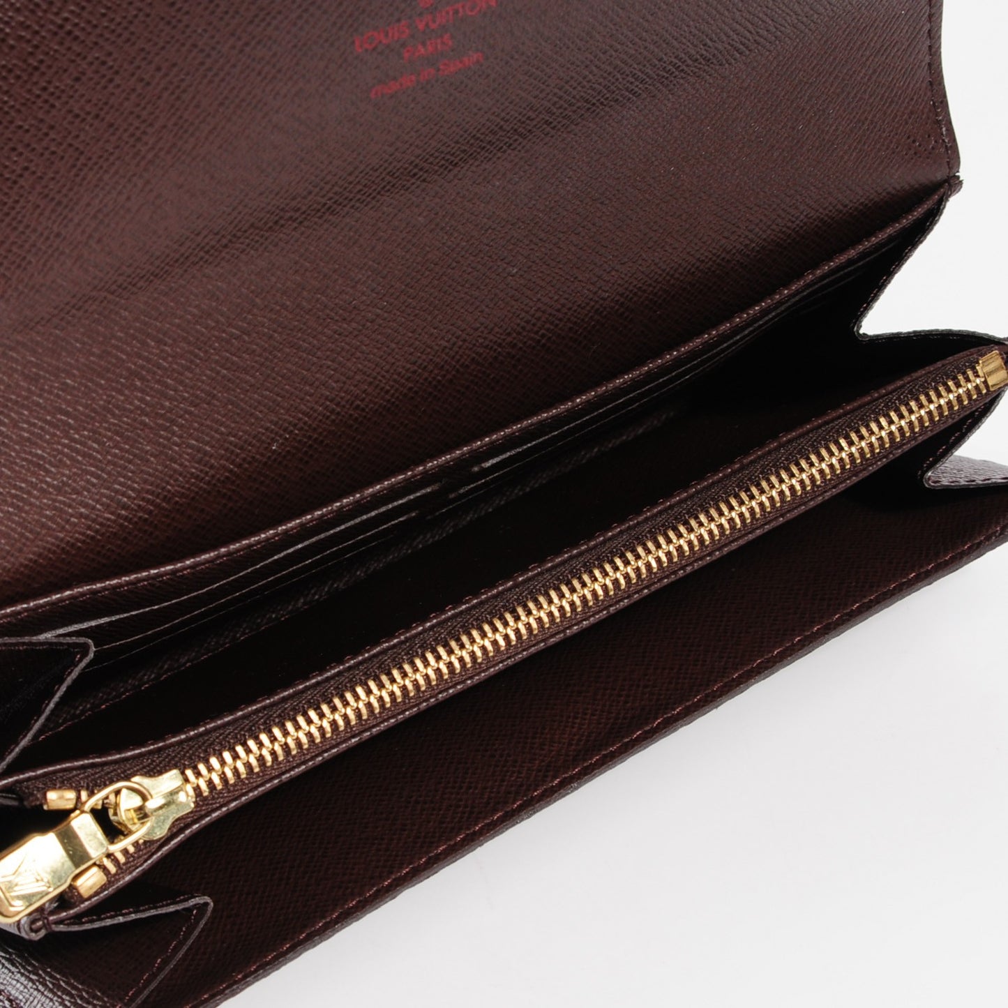 Damier Ebene Sarah Wallet