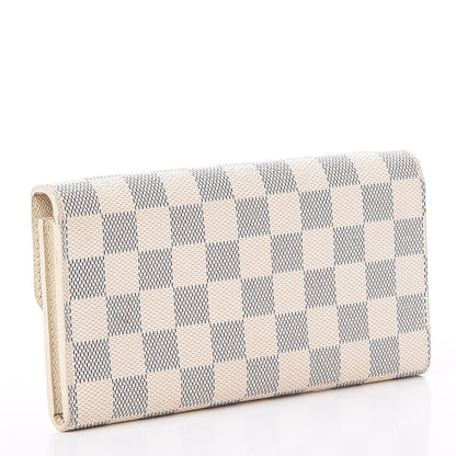 Louis Vuitton Damier Azur Emilie Wallet 3 of 7