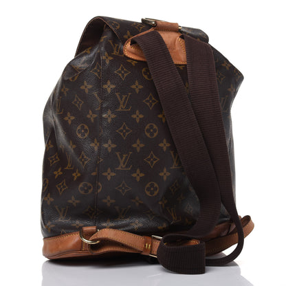 Louis Vuitton Monogram Montsouris GM Backpack 2 of 27