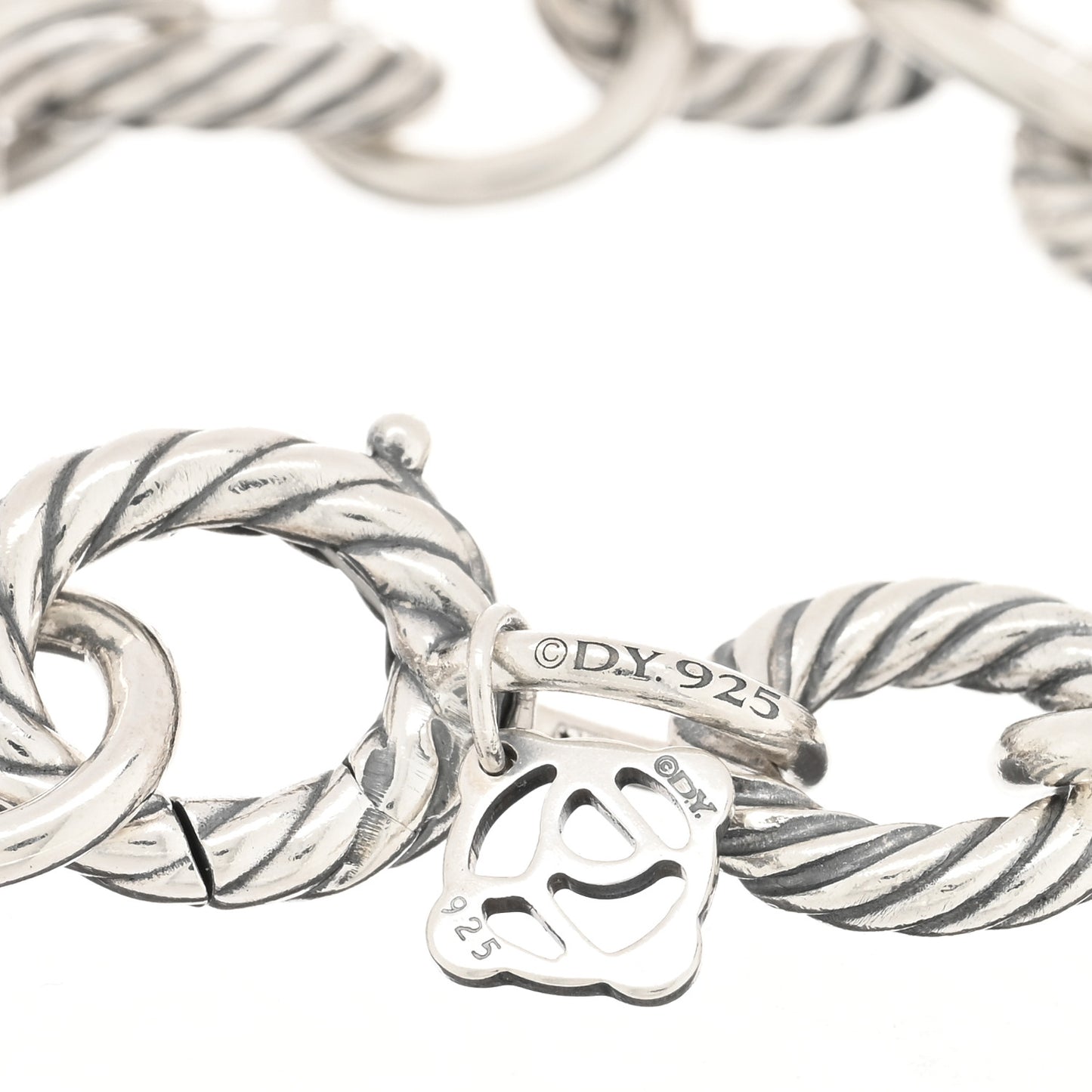 Sterling Silver 10mm Medium Oval Link Bracelet