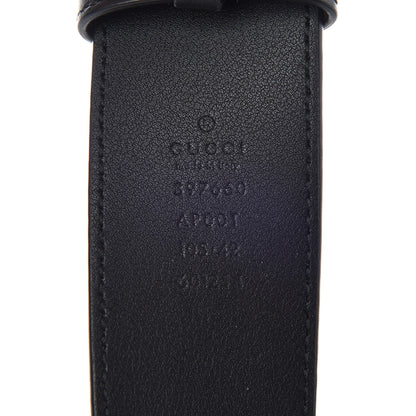 Gucci Moon Calfskin Double G 40mm Belt 105 42 Black 4 of 7