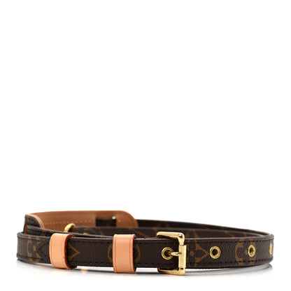 Louis Vuitton Monogram 16mm Adjustable Shoulder Strap 2 of 3