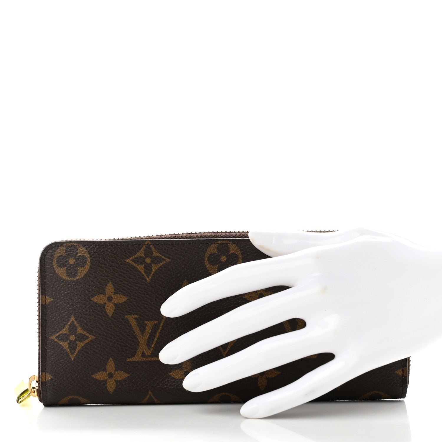 Louis Vuitton Monogram Clemence Wallet Acid Yellow 2 of 9